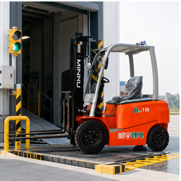 CPD20-B electric Forklift in a 2026 operating scene