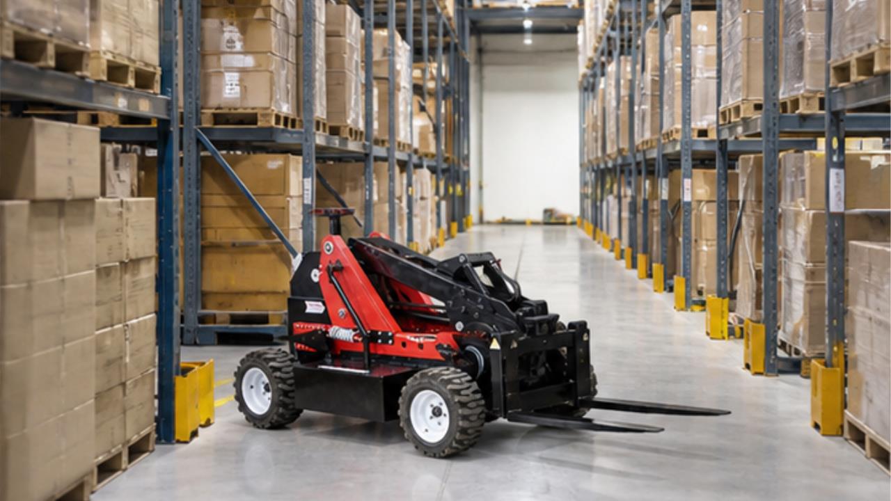 1000kg Remote Control Forklift in a bright operating scene