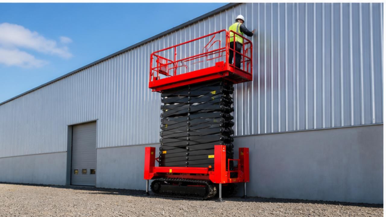 ZG-ZX14 Lift Operation Platform in a bright operating scene
