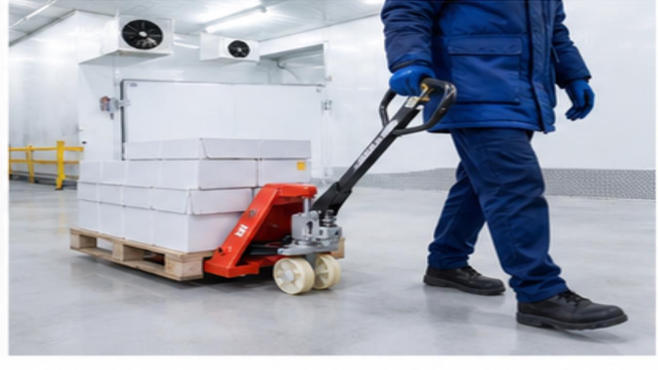 CBY Hand Pallet Truck operating scene