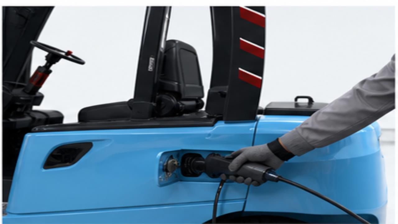 CPD30new Electric Forklift operating scene