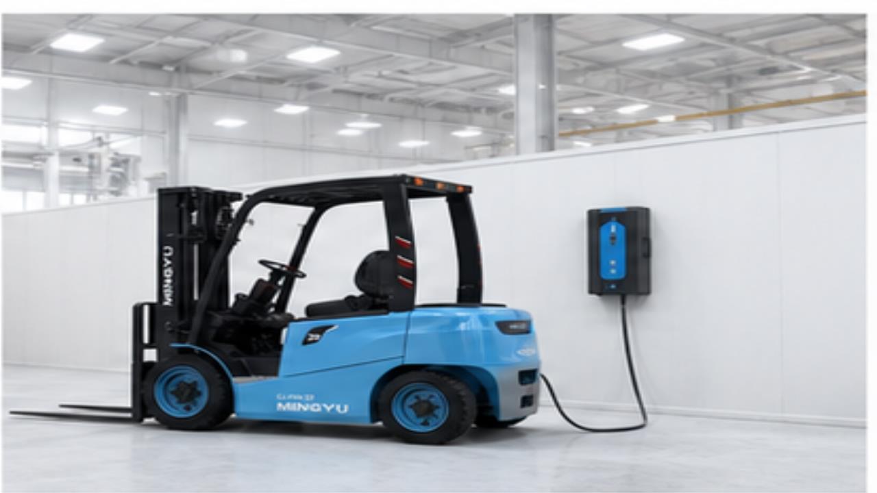 CPD25B Electric Forklift operating scene