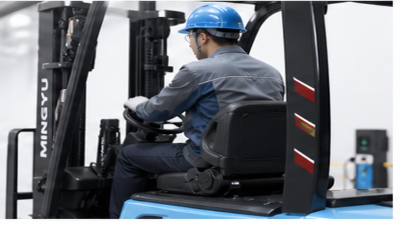 CPD20B Electric Forklift operating scene