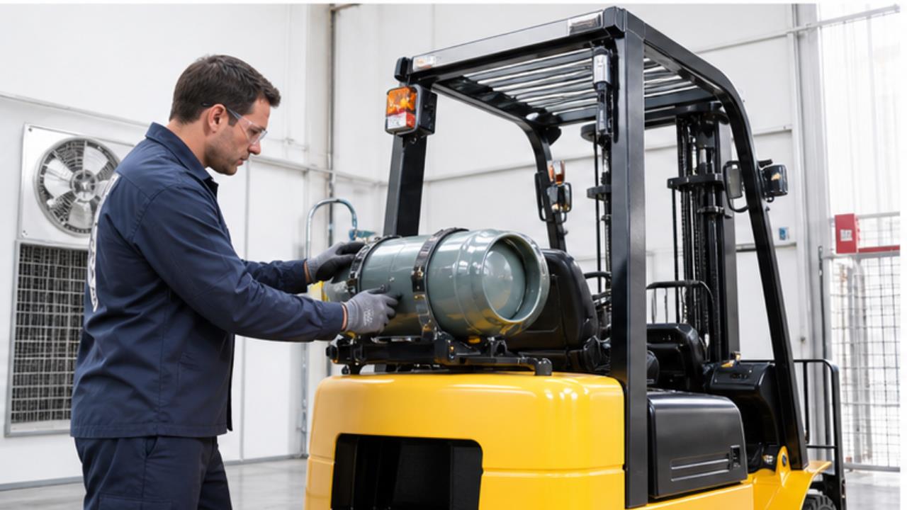 CPY20 LPG Forklift LPG operating scene