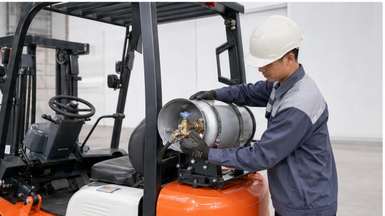 CPY20 LPG Forklift LPG operating scene