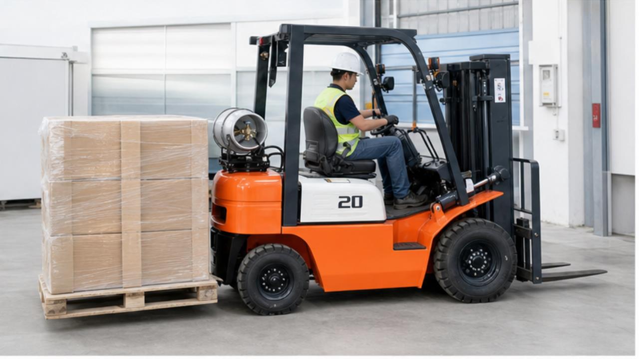 CPY30 LPG Forklift LPG operating scene