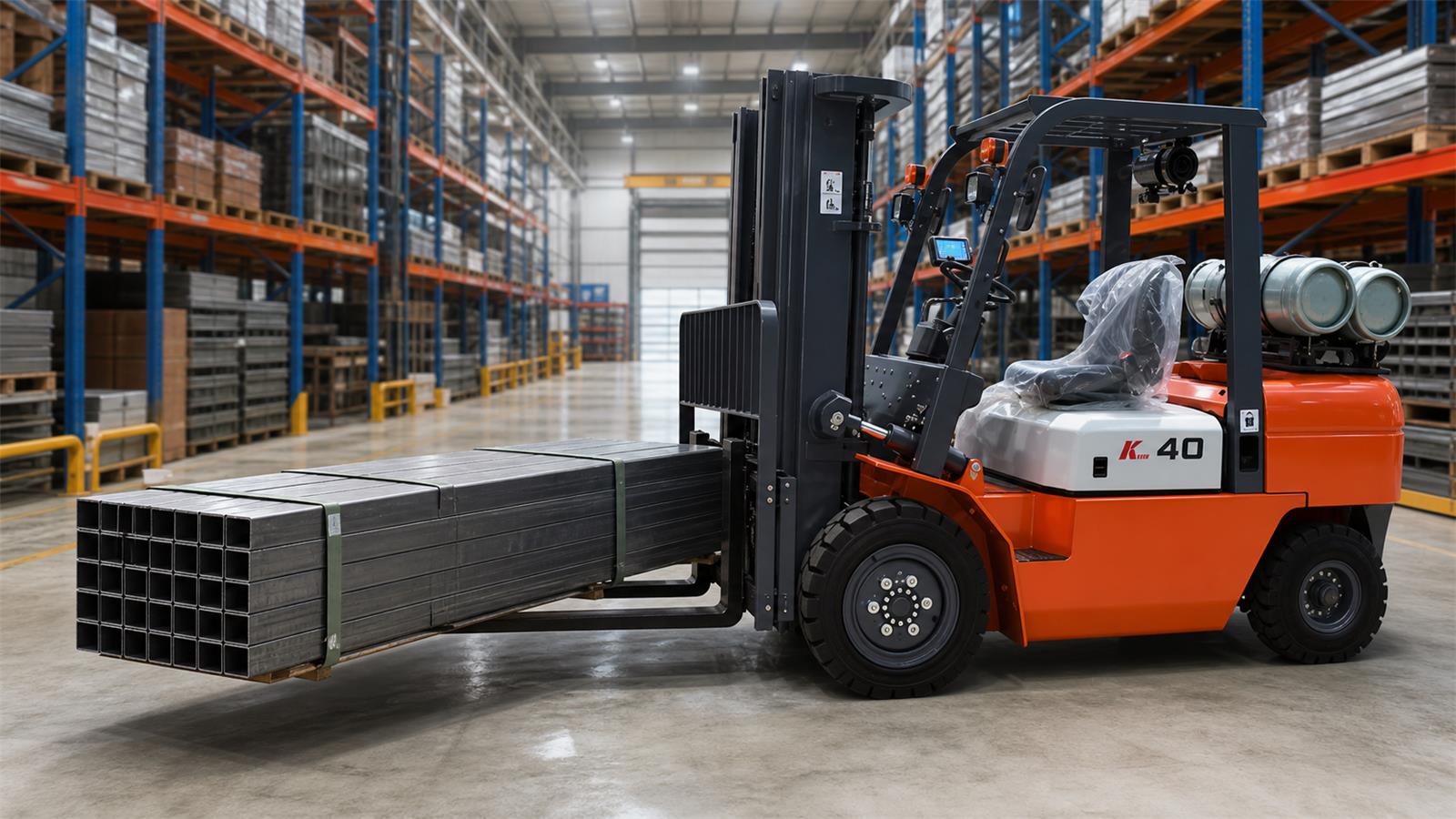 CPY20 LPG Forklift fuel-quality control scene