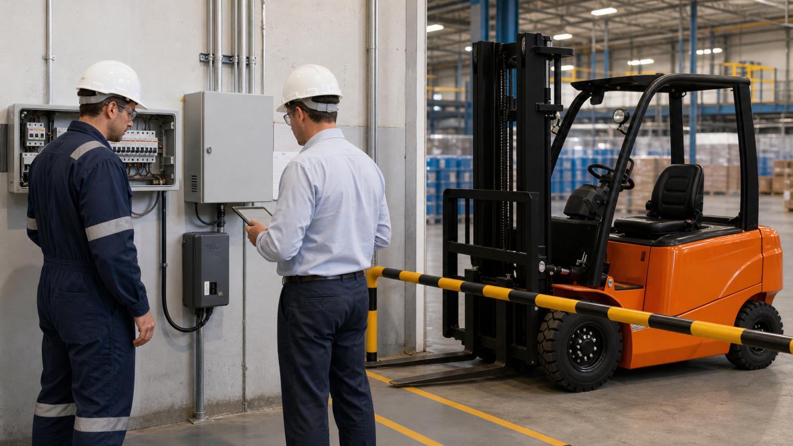 CPD25 Lead Acid Forklift application scene