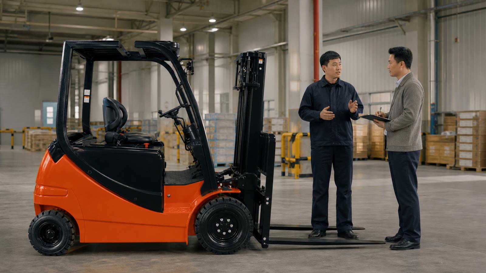 CPDB30 Electric Forklift application scene