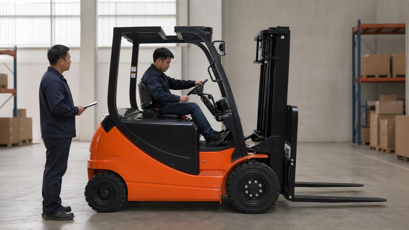 CPD30A Electric Forklift application scene