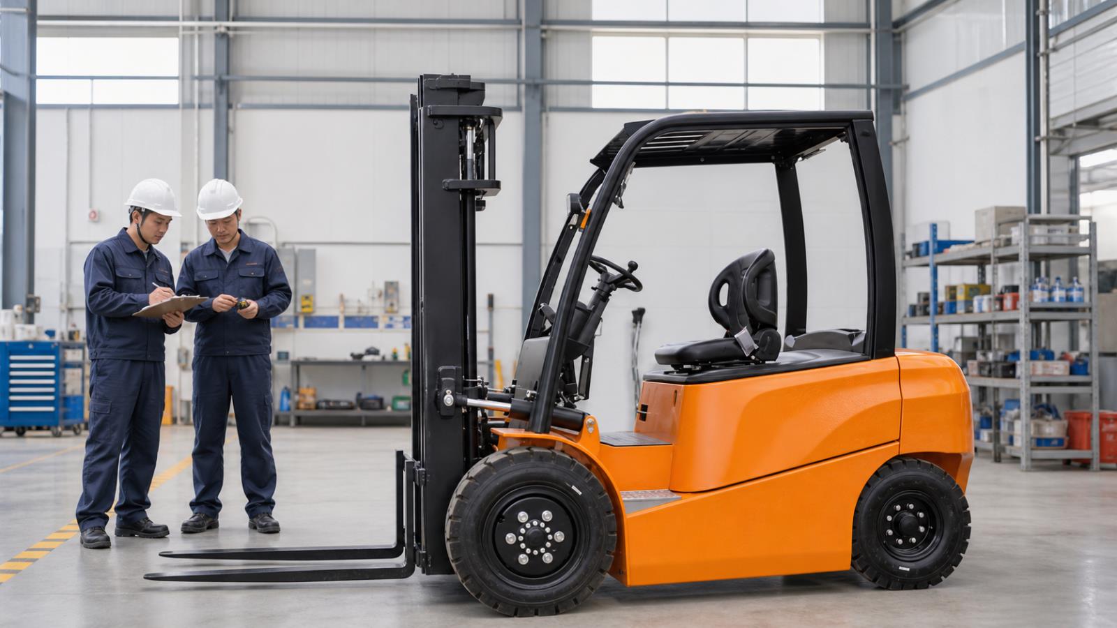 CPD50B Electric Forklift application scene