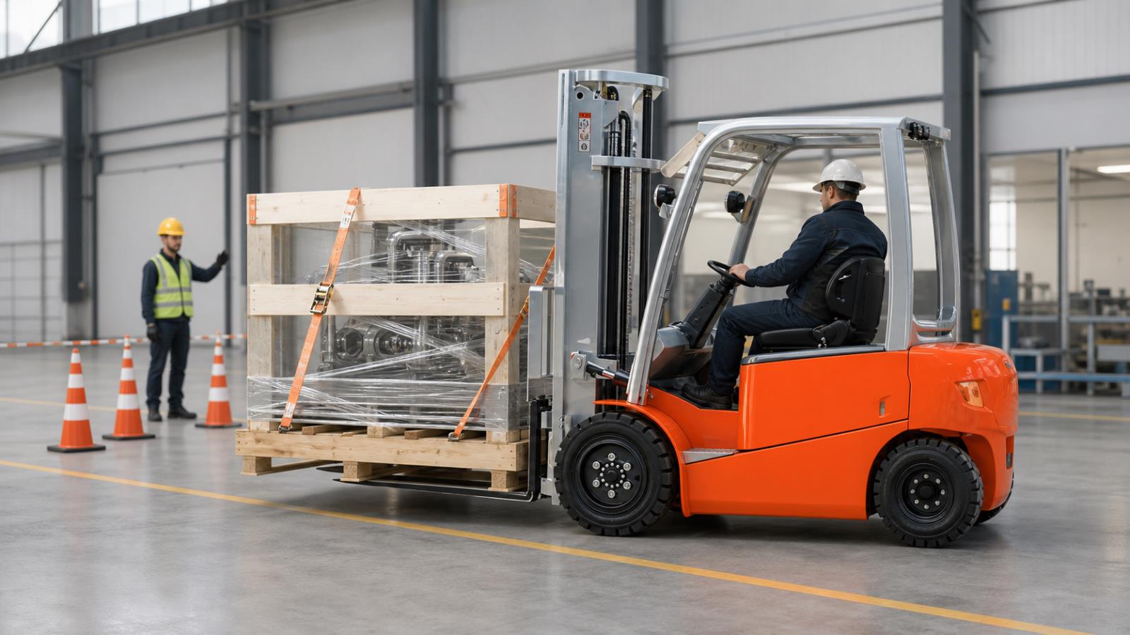 CPD50B Electric Forklift application scene