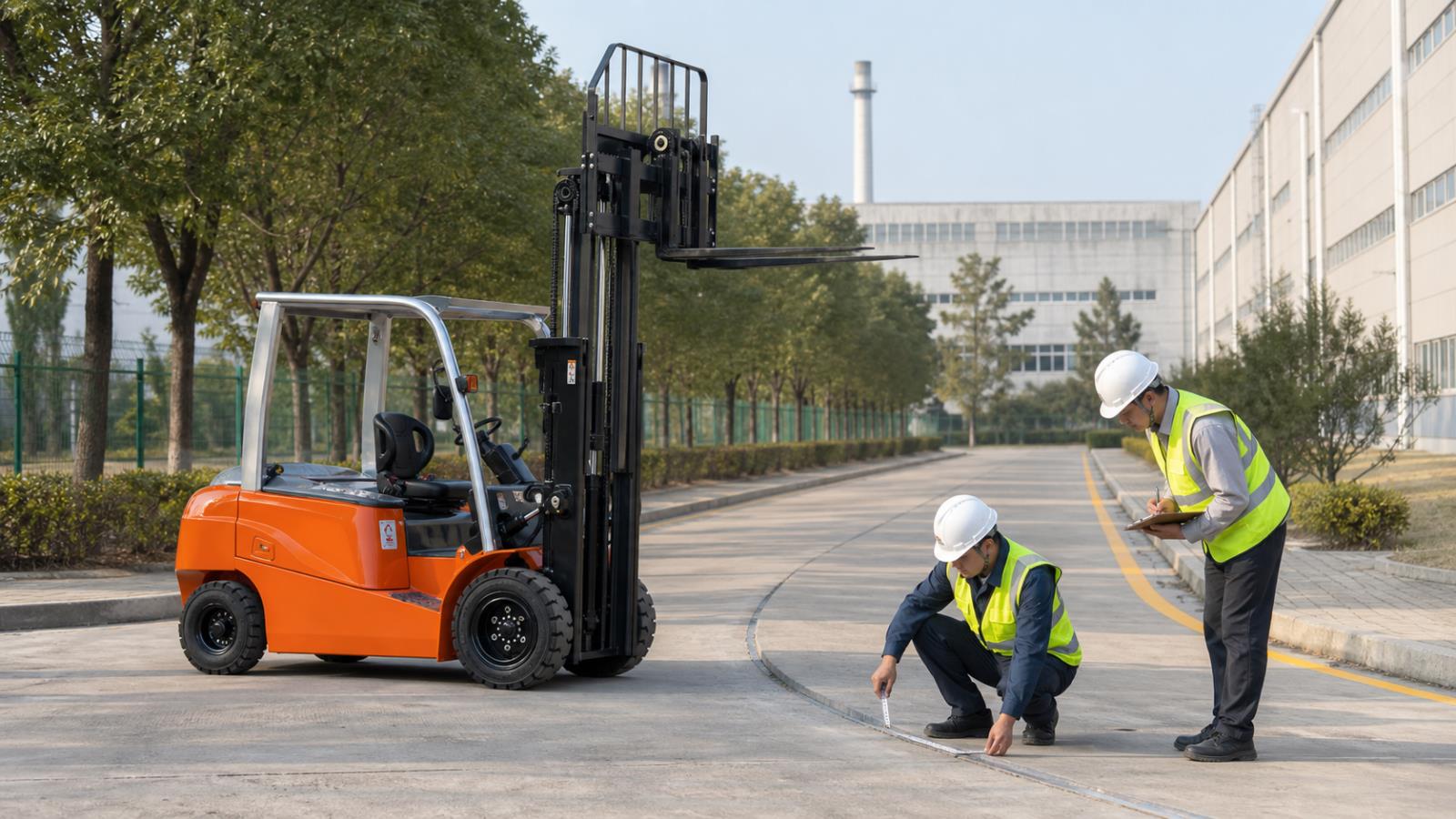 CPD50B Electric Forklift application scene