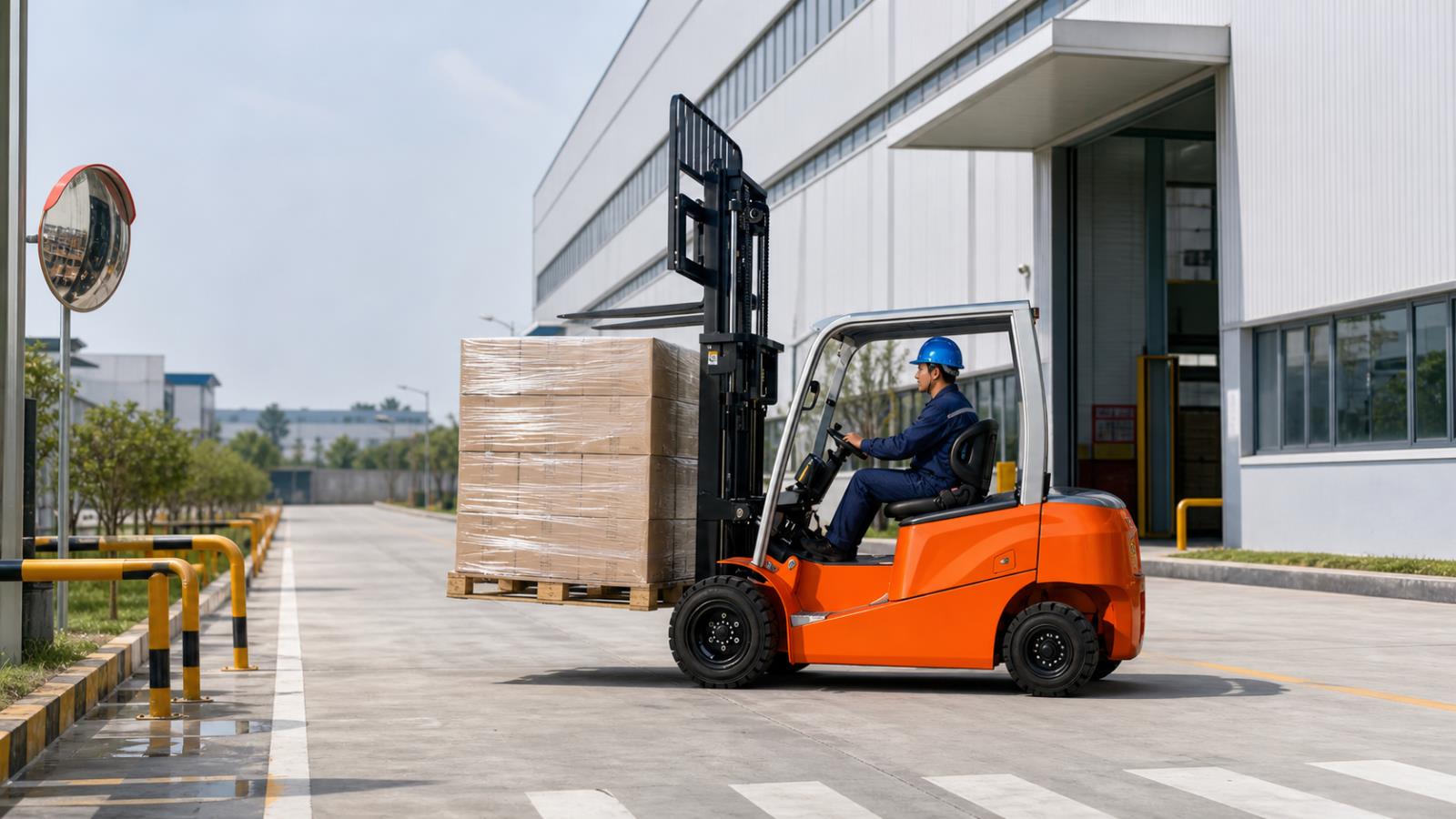CPD100 Electric Forklift application scene