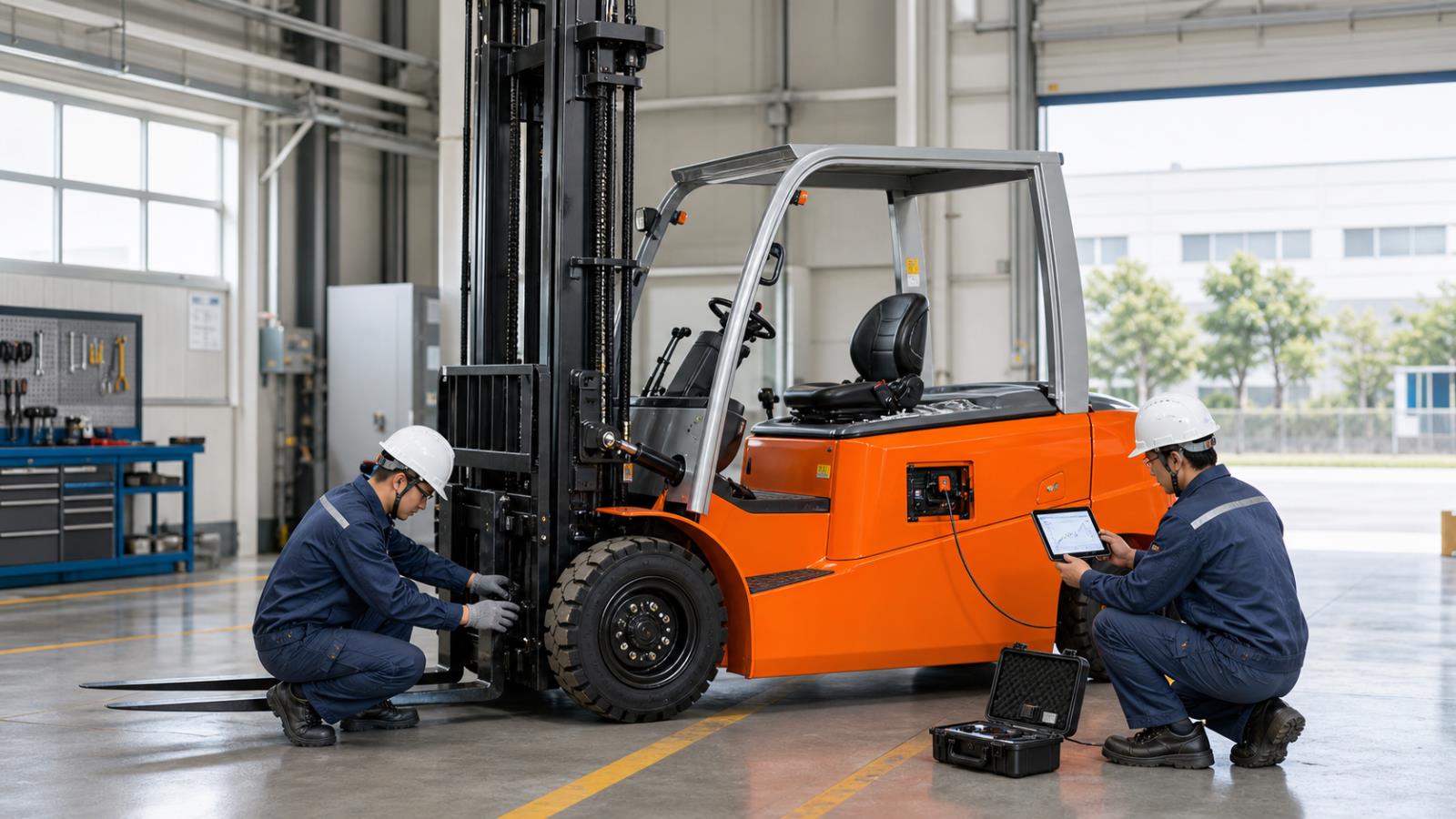 CPD160 Electric Forklift application scene