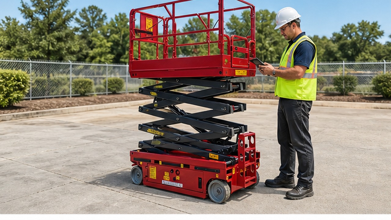 ZG-ZX14 Lift Platform in a bright operational scene