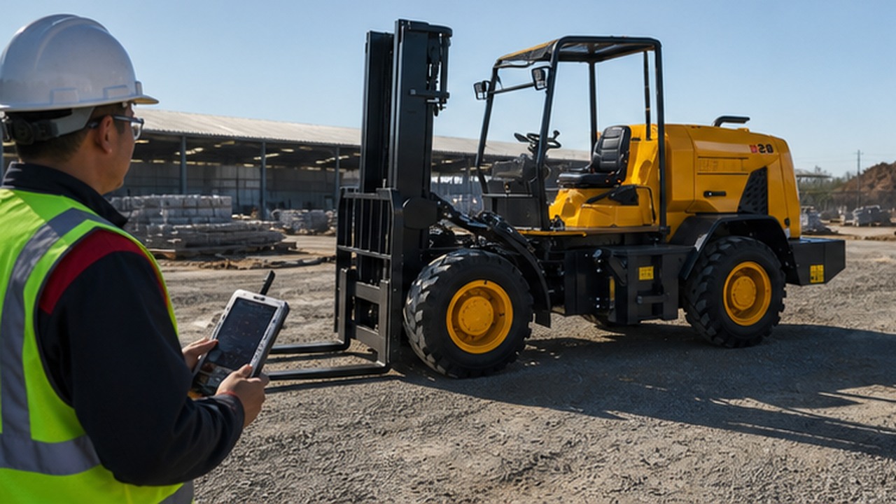 ZL30 Telescopic Handler in a bright operational scene