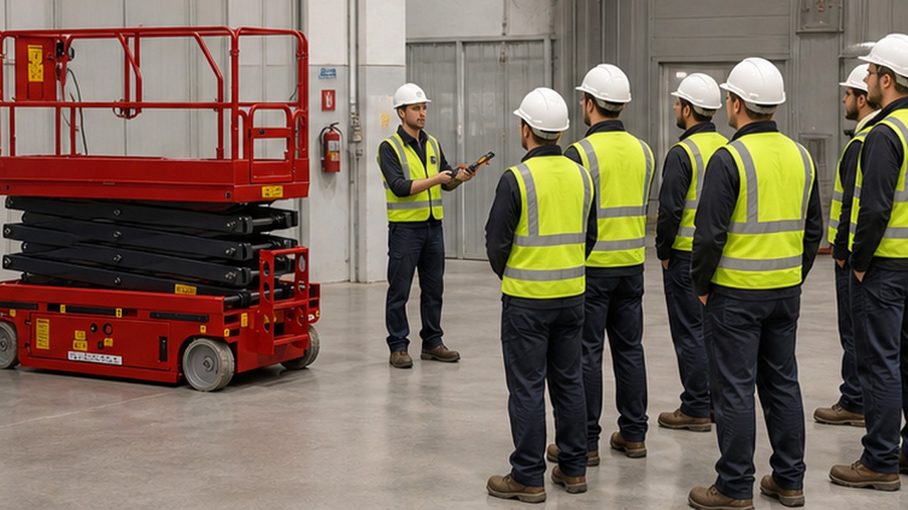 ZG-QB16 Boom Lift in a bright operational scene
