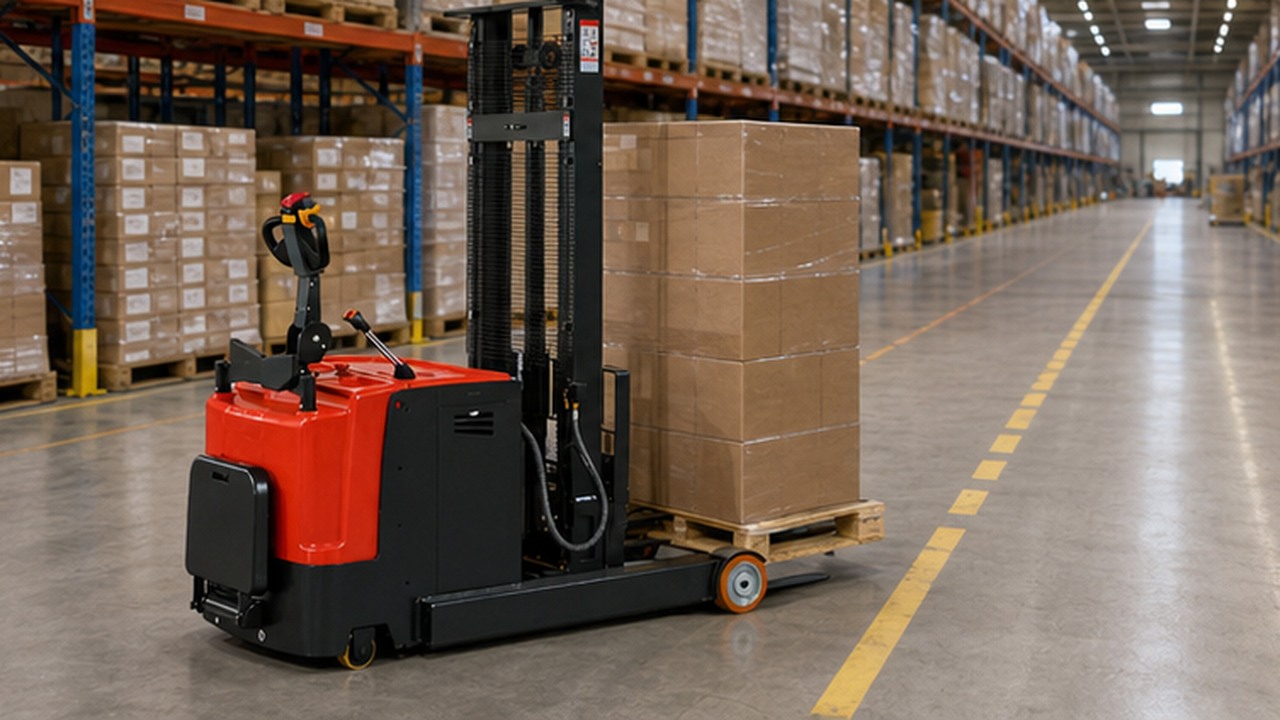 MYCDDE Electric Stacker bright operating scene