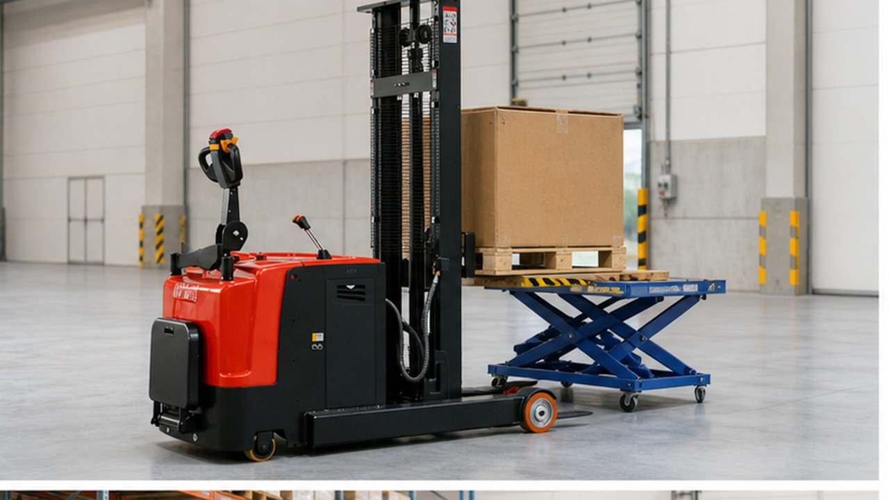 MYCDDH All-terrain Stacker bright operating scene