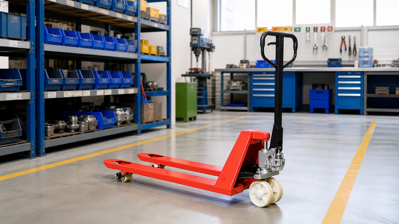 BF25-PRO manual pallet truck selection and industry scene