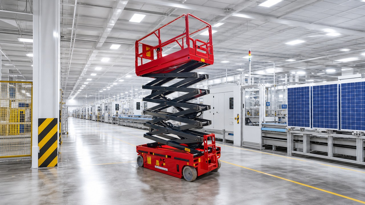 GTJZ1212E-X electric scissor lift selection and industry scene