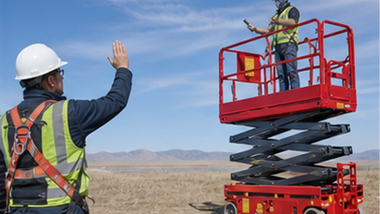 Related Aerial Platform 2 bright operating scene