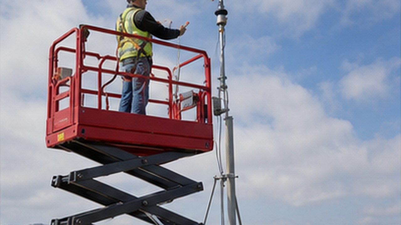 Related Aerial Platform 1 bright operating scene