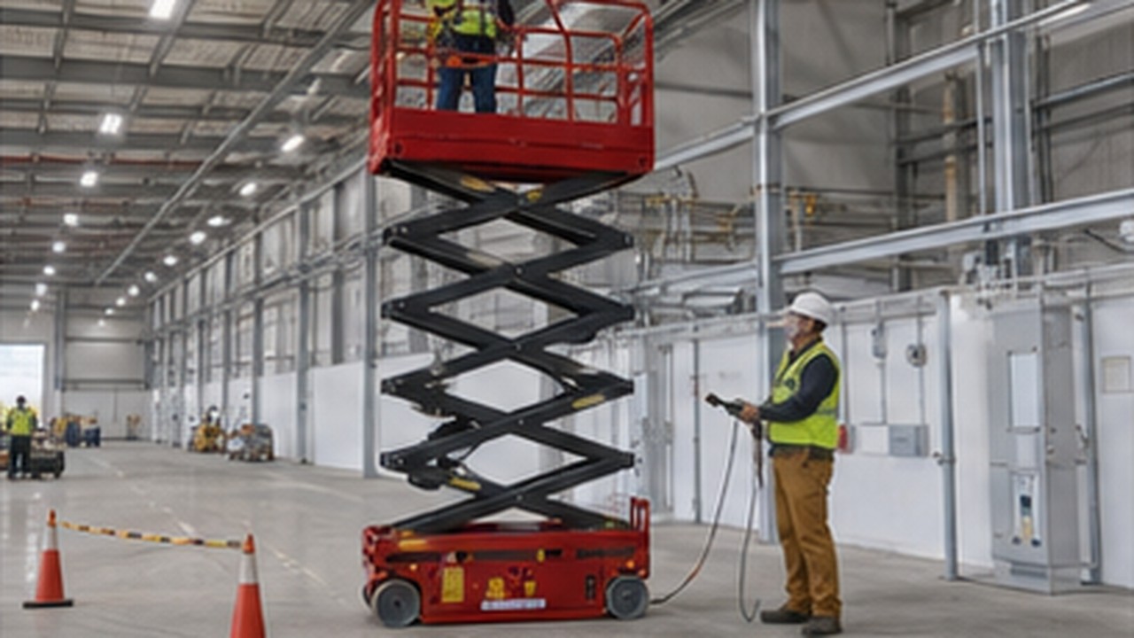 Related Aerial Platform 1 bright operating scene