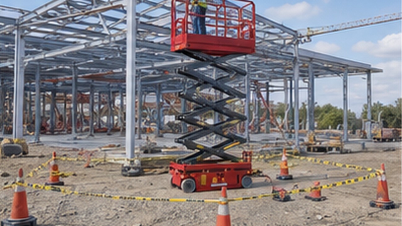 Related Aerial Platform 2 bright operating scene