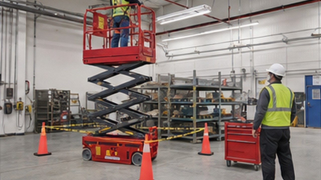 Related Aerial Platform 1 bright operating scene
