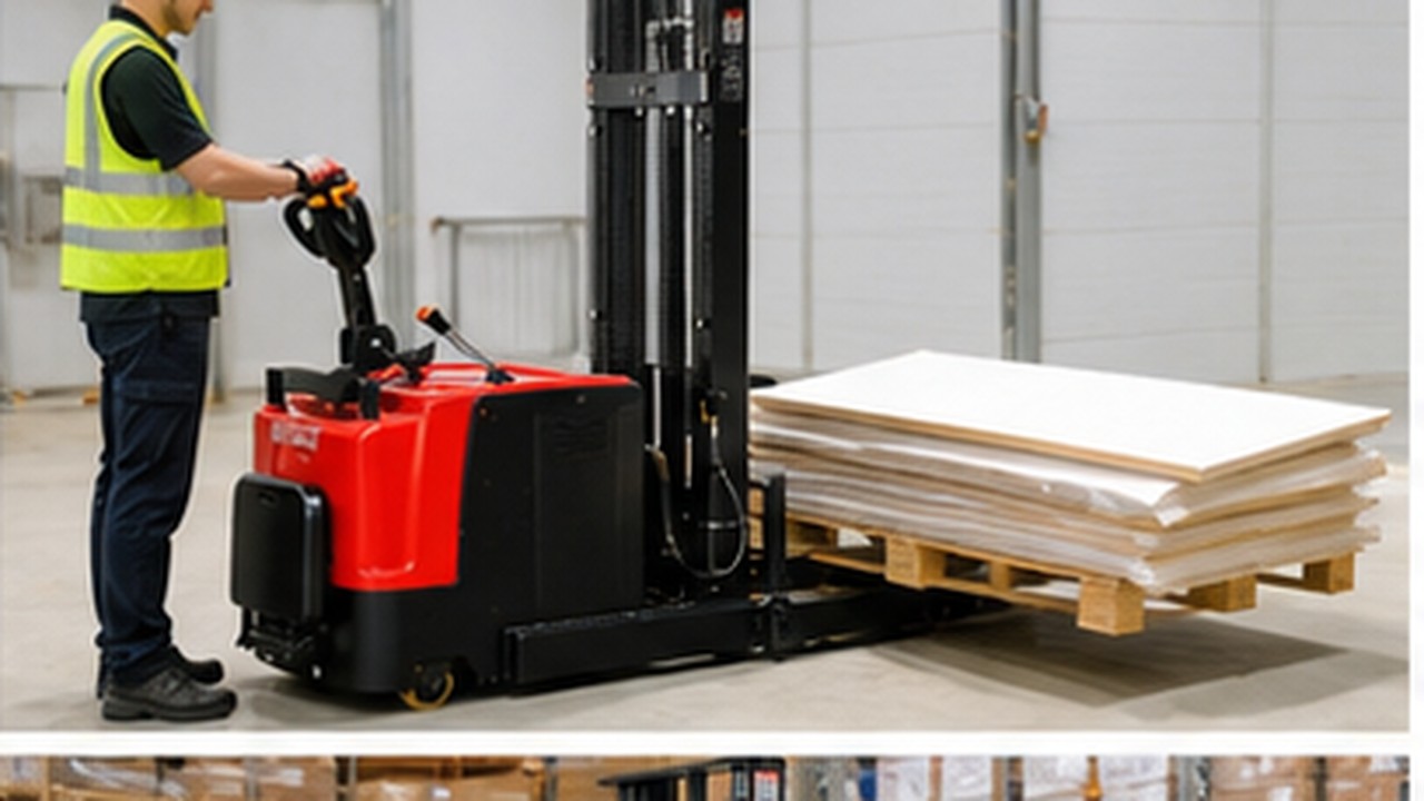 Related Stacker 1 bright operating scene