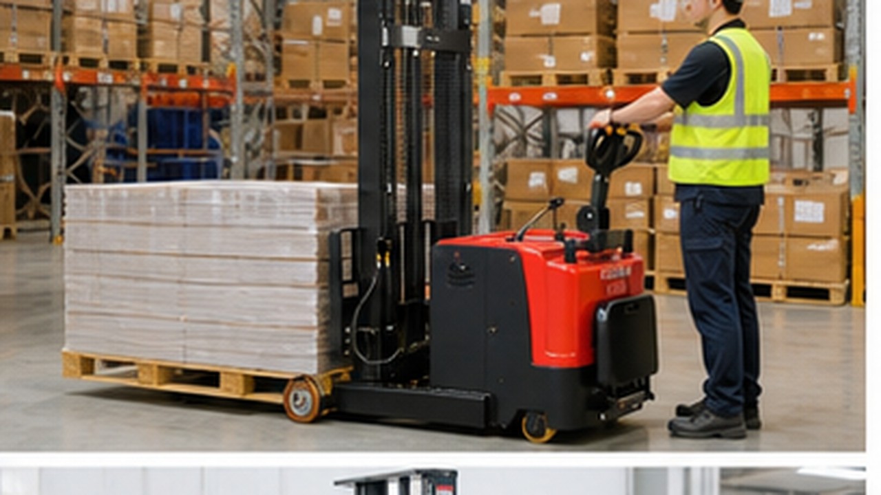 Related Stacker 3 bright operating scene