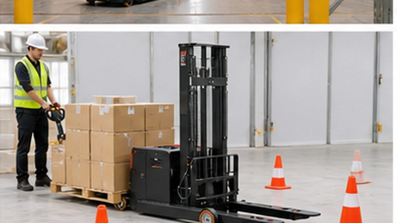 Related Stacker 1 bright operating scene