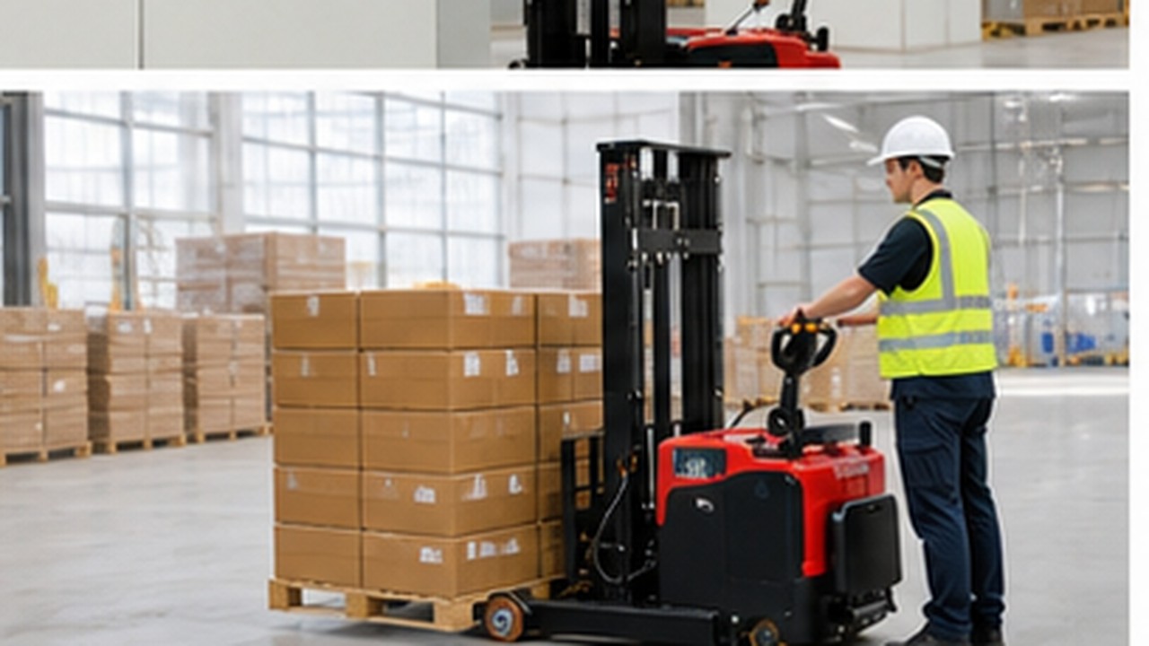Related Stacker 3 bright operating scene