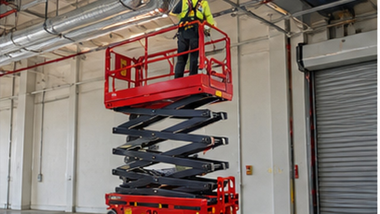 Related Aerial Platform 2 bright operating scene