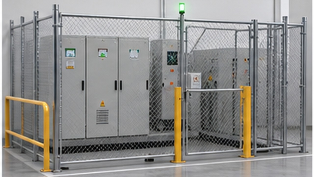 Related Electric Forklift 1 bright operating scene