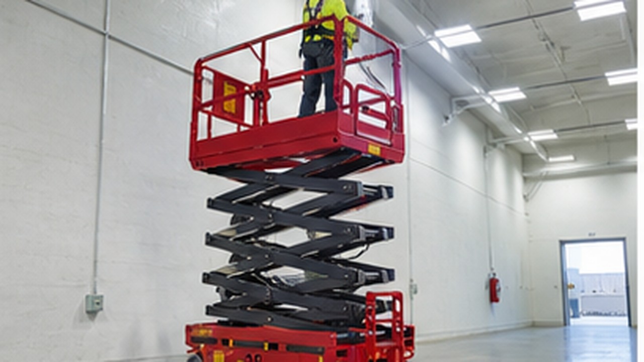 Related Aerial Platform 3 bright operating scene