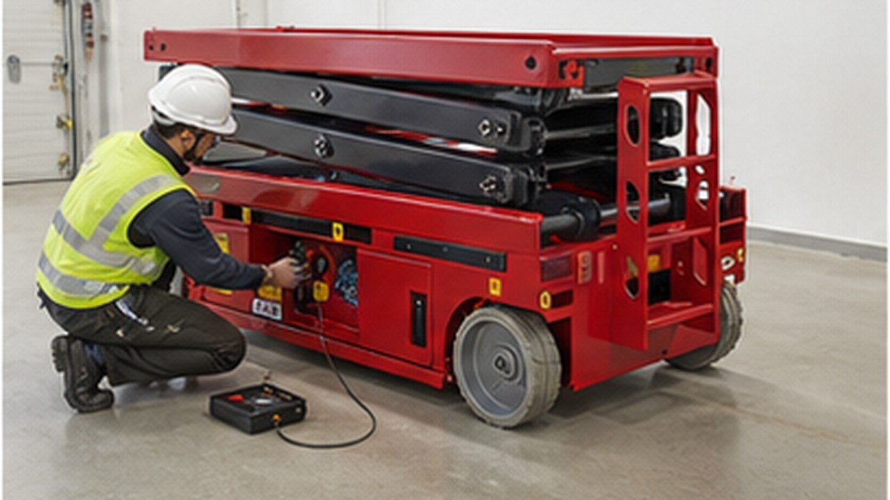 Related Aerial Platform 1 bright operating scene