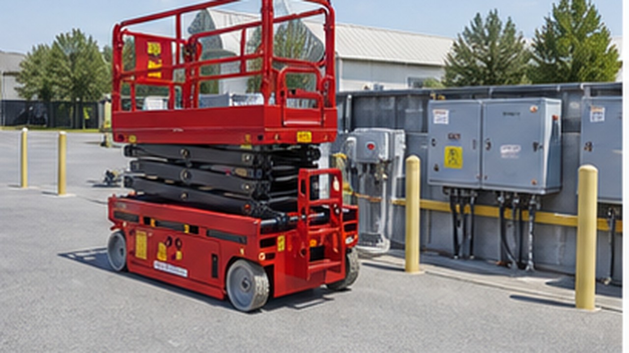 Related Aerial Platform 3 bright operating scene