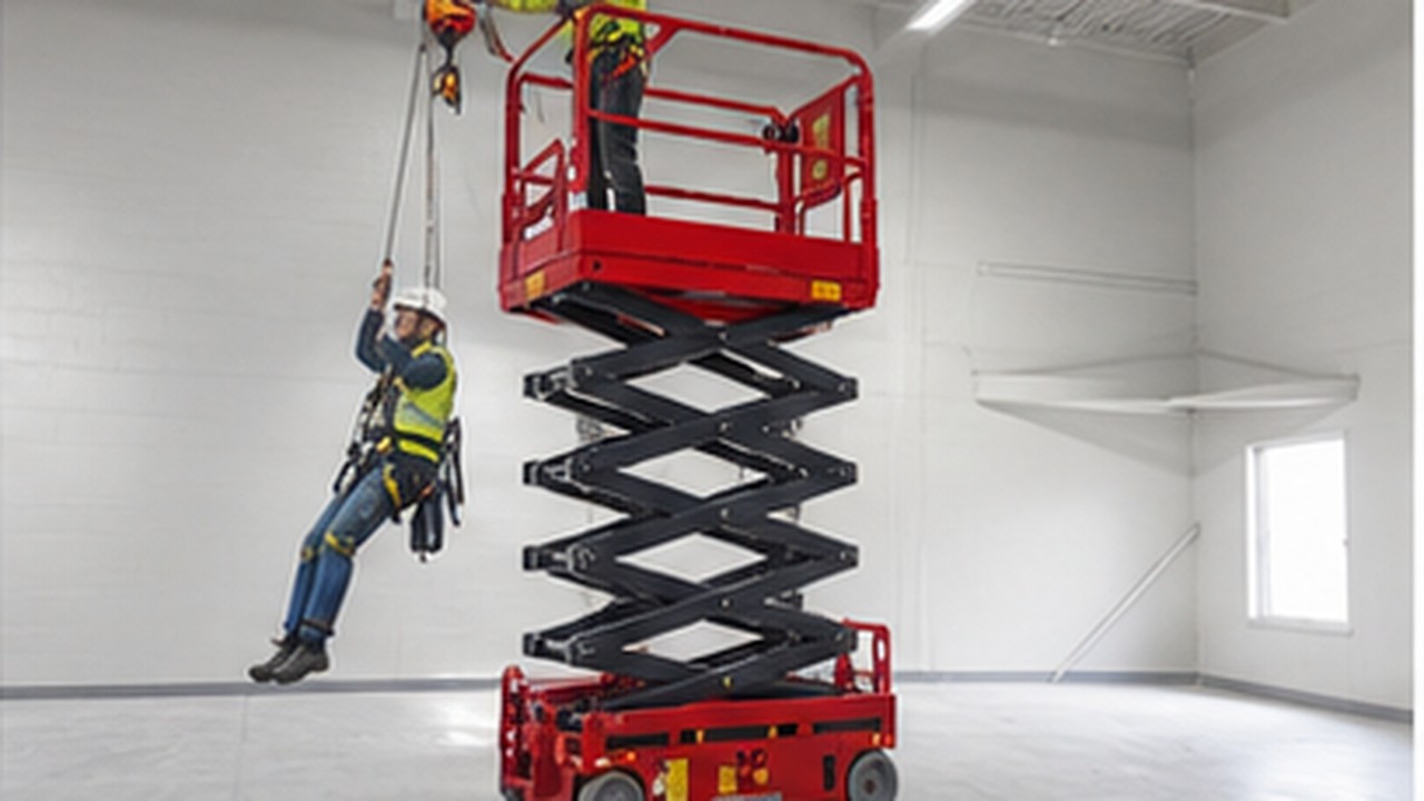 Related Aerial Platform 2 bright operating scene