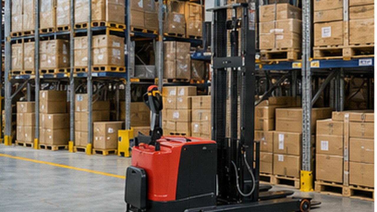Related Stacker 3 bright operating scene