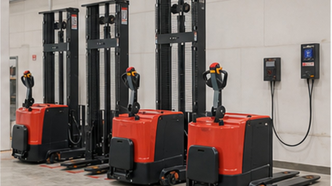 Related Stacker 2 bright operating scene