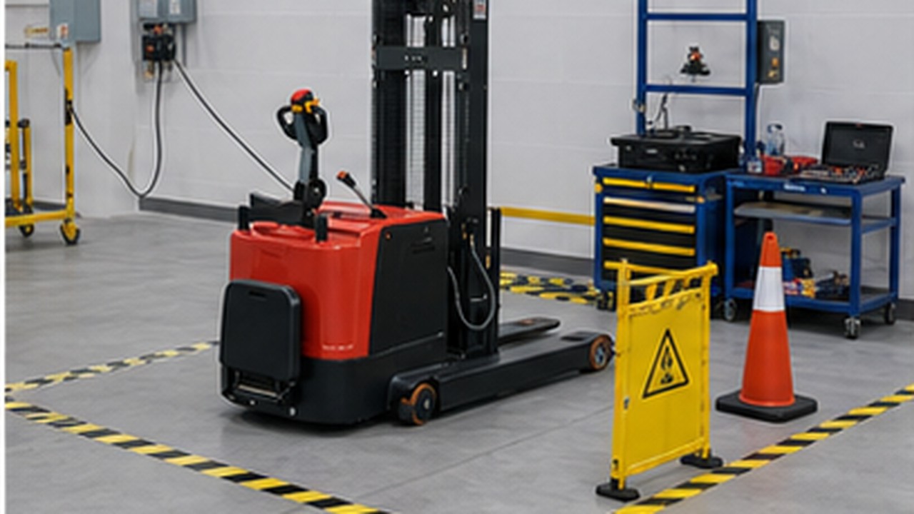Related Stacker 1 bright operating scene