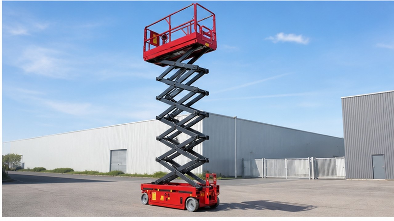 Related Aerial Platform 2 bright operating scene