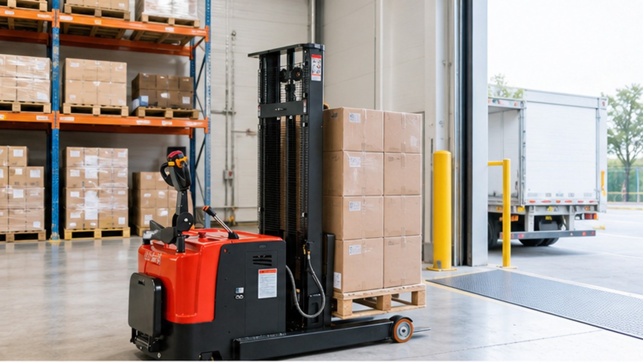 Related Stacker 1 bright operating scene