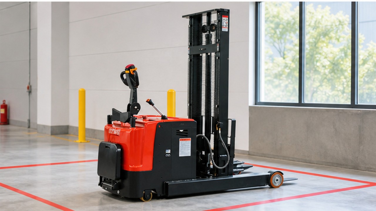 Related Stacker 3 bright operating scene