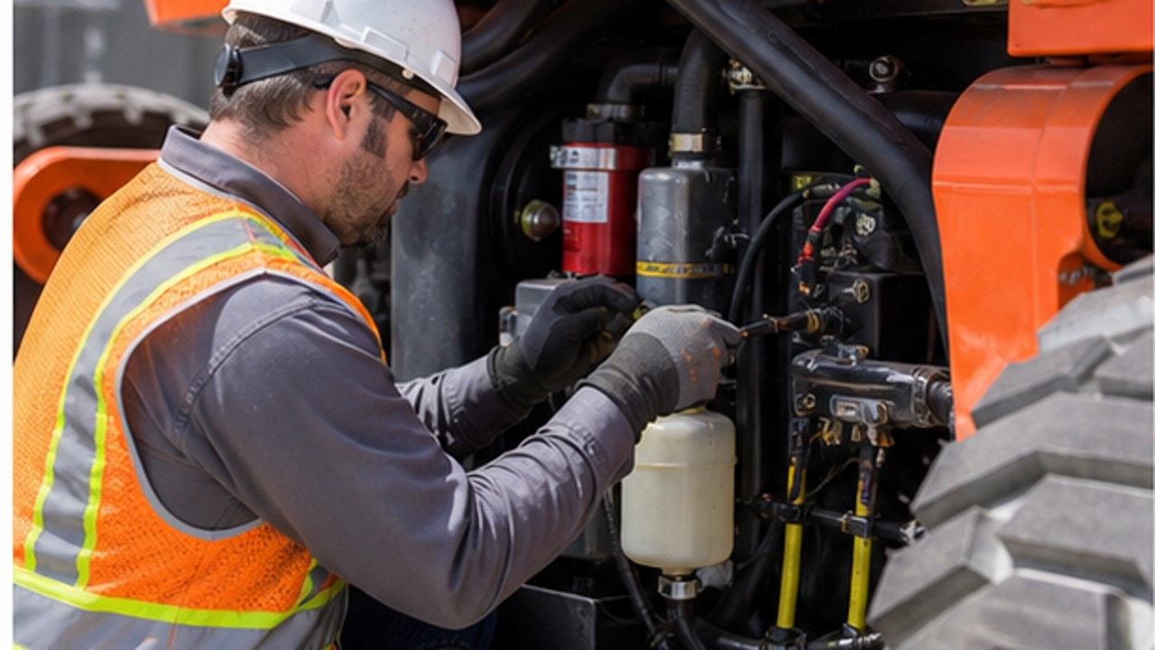 Related Aerial Platform 2 bright operating scene