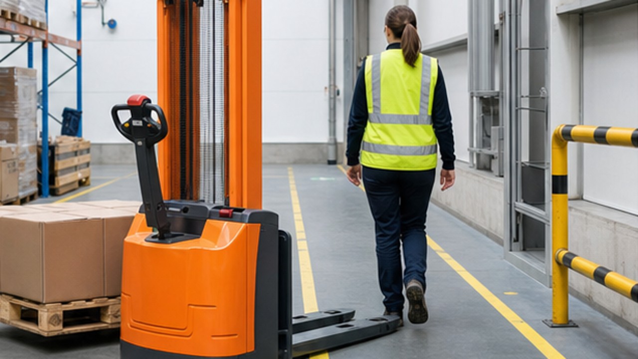 Related Stacker 1 bright operating scene