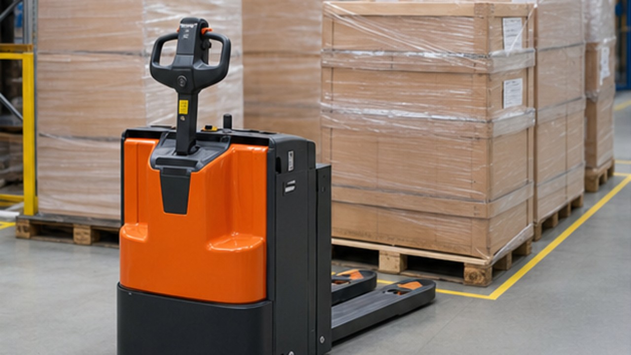 Related Stacker 3 bright operating scene